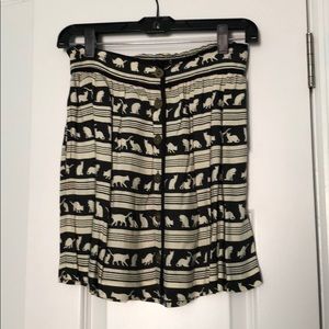 Cute Cat Vintage Skirt